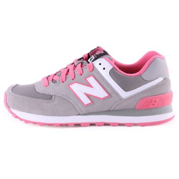 new balance 574 classic women's pink